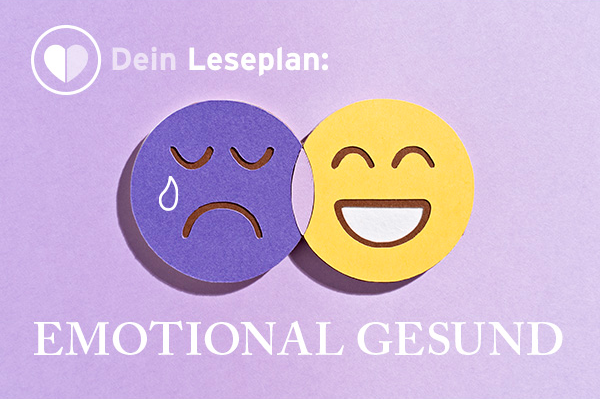 Emotional Gesund Leseplan zwei Emojis