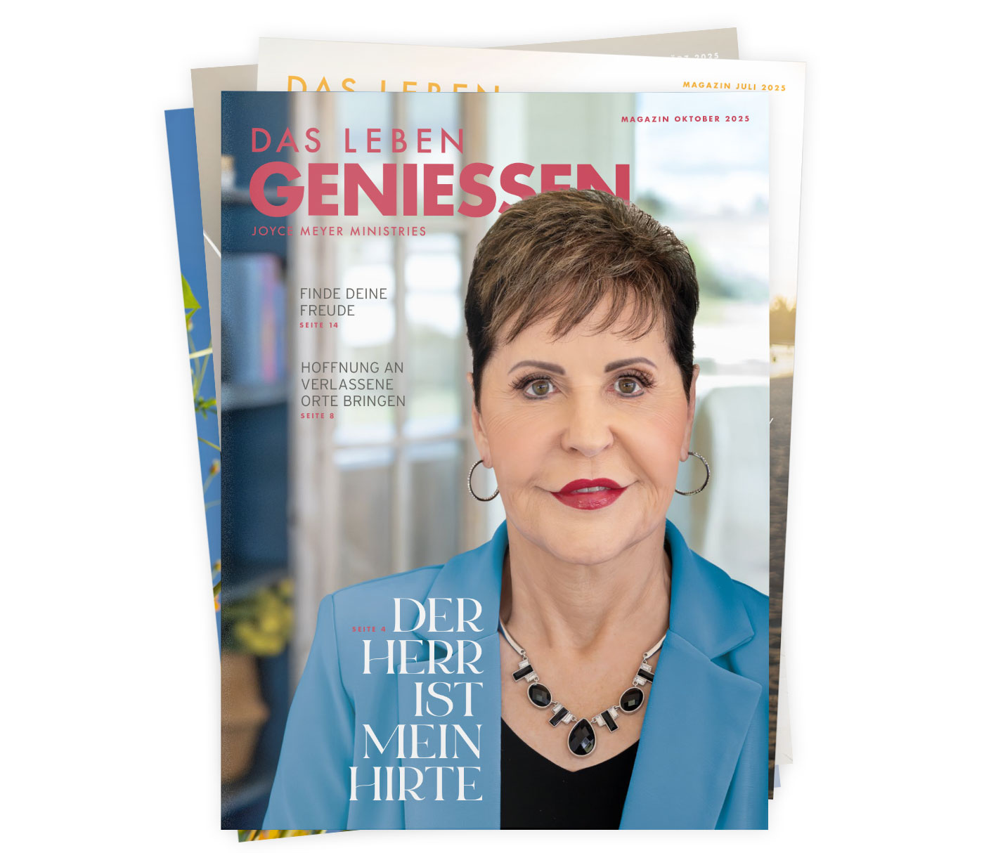 Das Leben geniessen – Magazin von Joyce Meyer im Oktober 2025