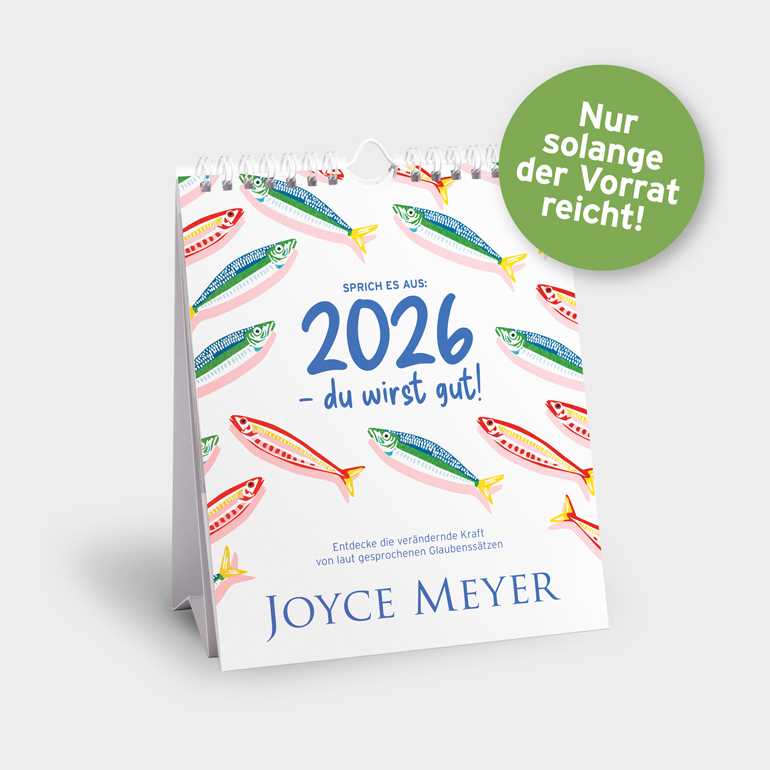 Der Kalender von Joyce Meyer 2026
