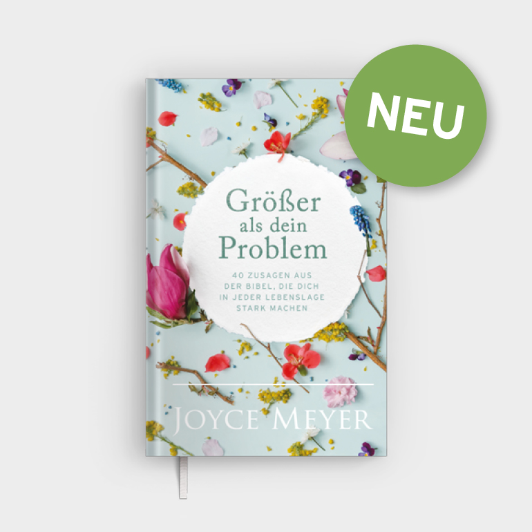 "Größer als dein Problem" - Buch von Joyce Meyer