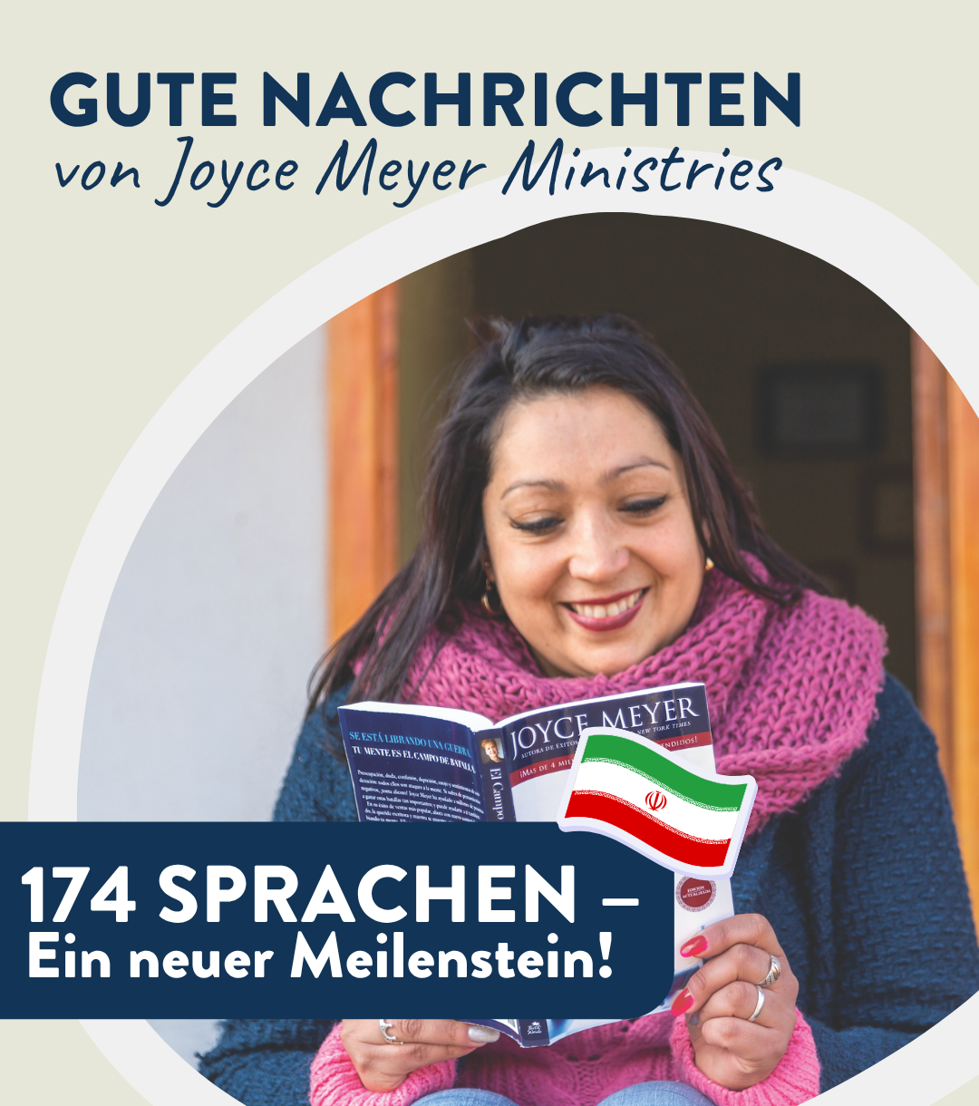 Gute Nachrichten von Joyce Meyer Ministries: 174 Sprachen – Ein neuer Meilenstein! – Joyce Meyer über Instagram