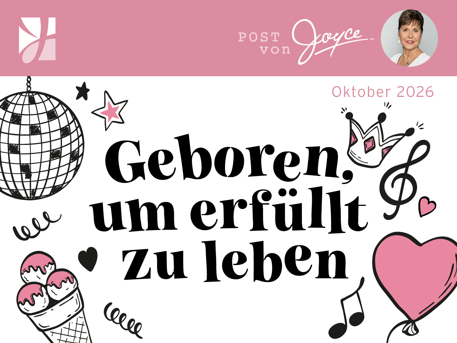Newsletter Joyce Meyer Oktober 2026