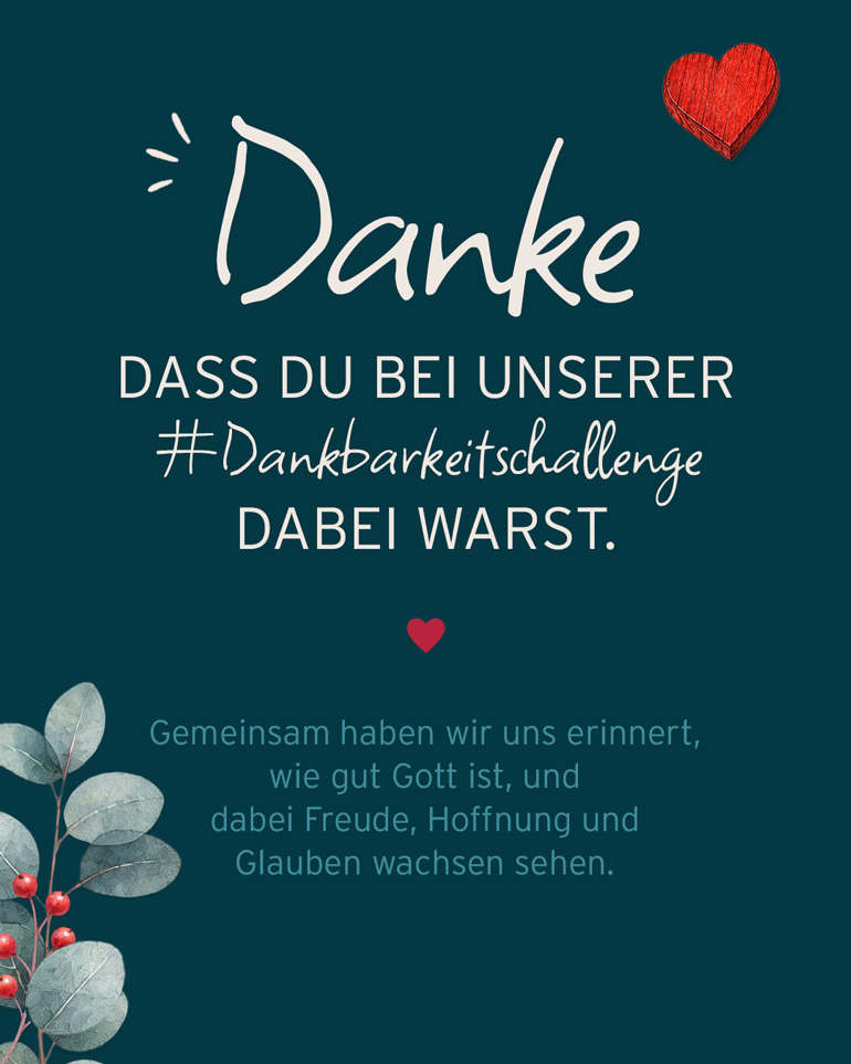 Social Media Dankbarkeitschallenge Erntedank 2026